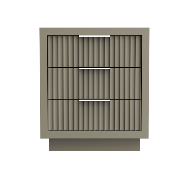 LeCrieú Three-Drawer Single Bath Vanity - base